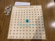 Multiplication table set - Tiny Memories Laser