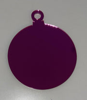 Christmas star decorations - Mirror acrylic - Tiny Memories Laser