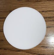 Blank Acrylic shapes(circle/rectangle/square) - White - Tiny Memories Laser