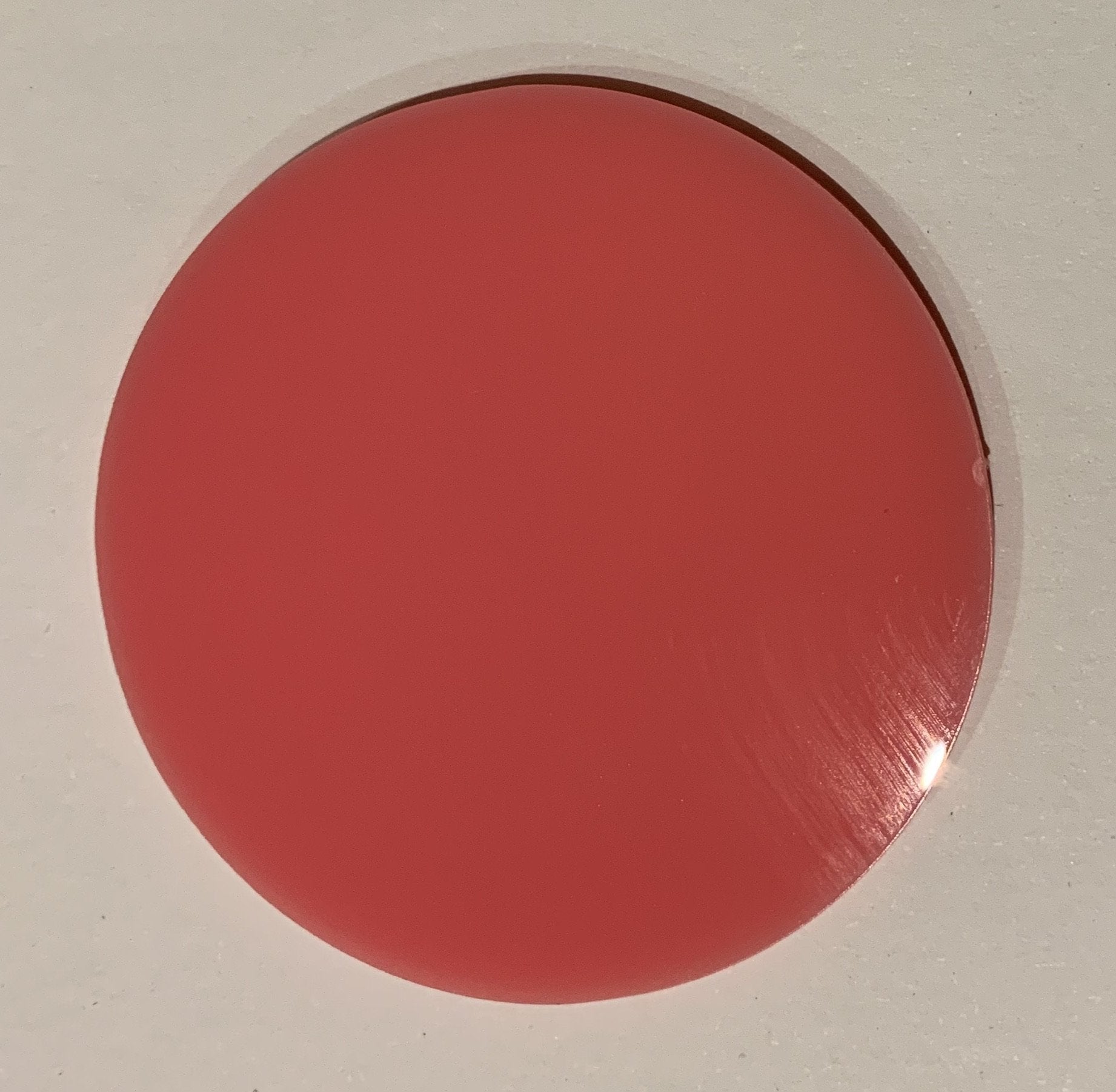 Blank Acrylic shapes(circle/rectangle/square) - Pink - Tiny Memories Laser