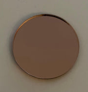 Blank Acrylic shapes(circle/rectangle/square) - Rose Gold mirror - Tiny Memories Laser
